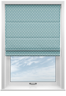 Full Stop, Marine - Roman Blind